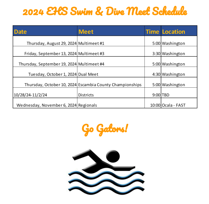 swim schedule