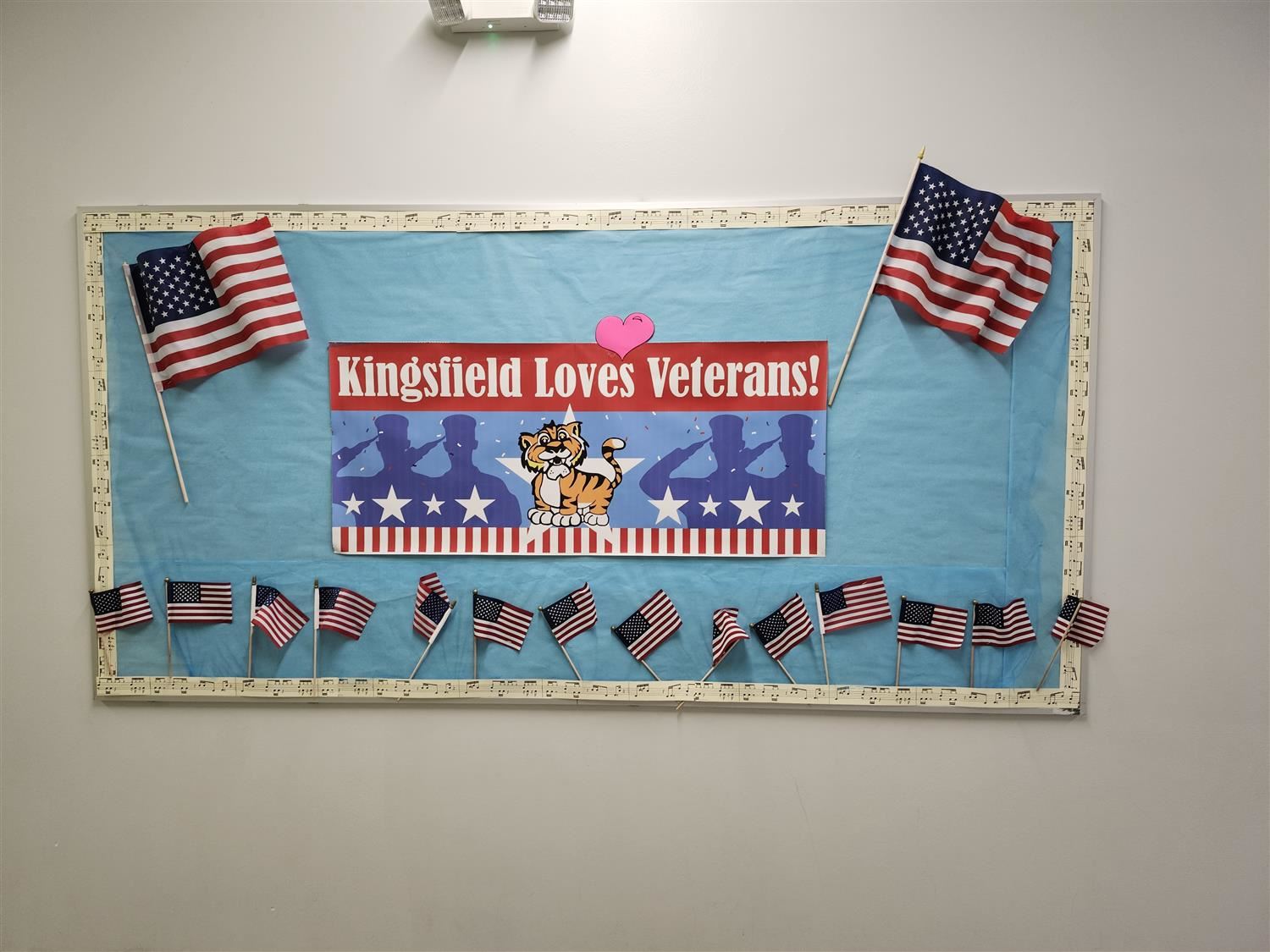 Kingsfield Loves Veterans!