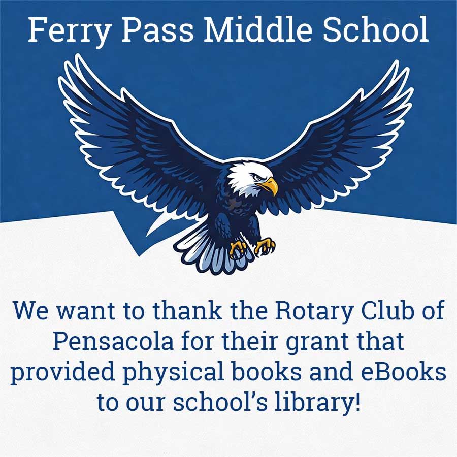  FPMS: Thank to Rotary Club Flyrer